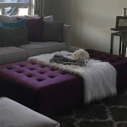 Beautiful Velvet Ottomans
