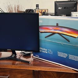 27” curved monitor new open box  15203 Midway rd Addison tx