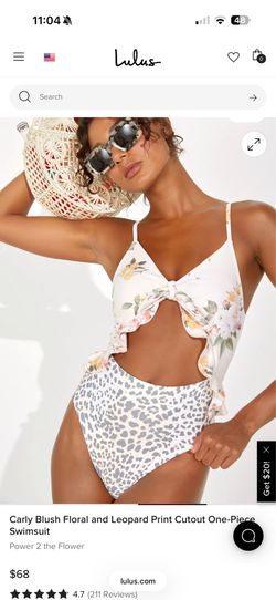 New! Cut out bathing suit small