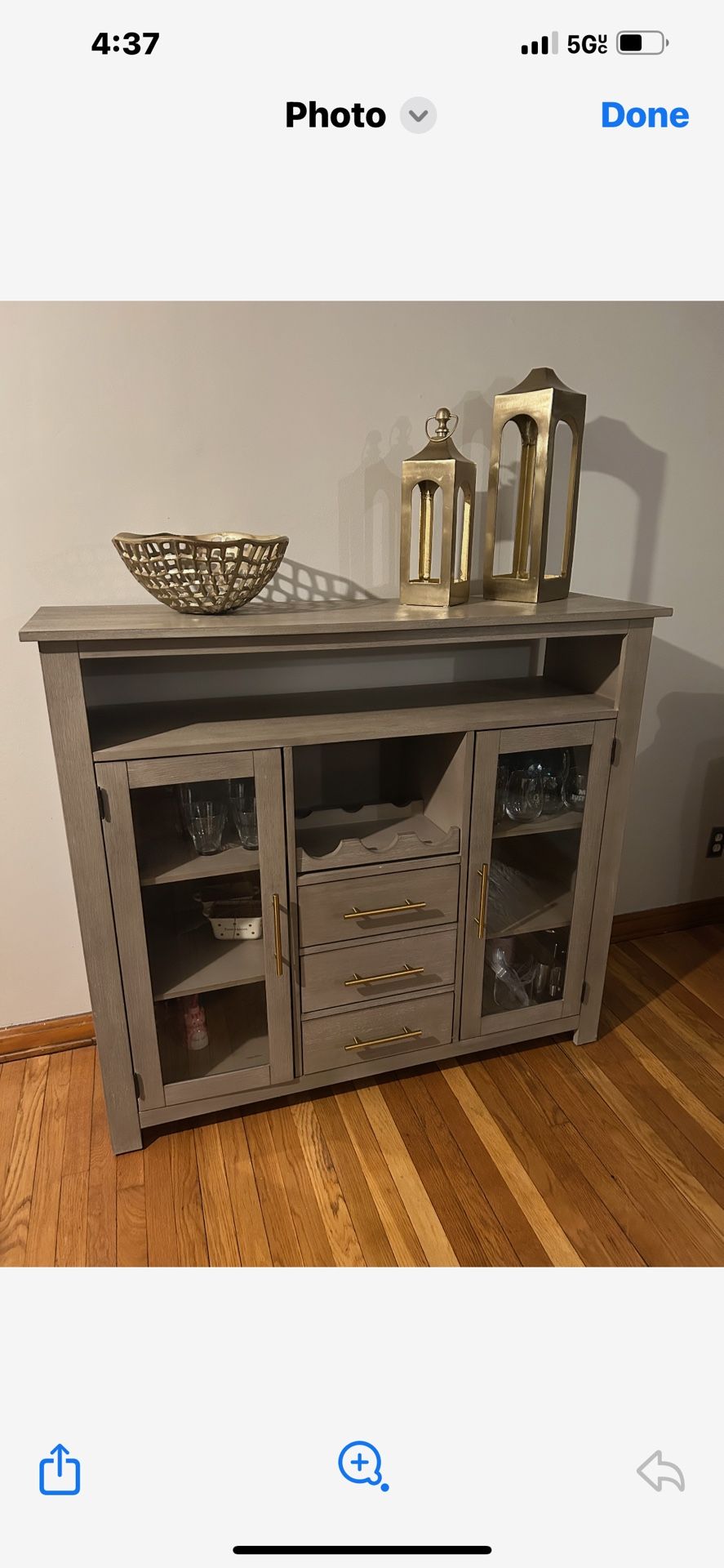 Dining Table And Chairs $275 Hutch 250