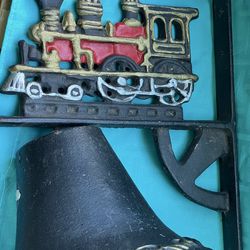 Iron bell with Train design
