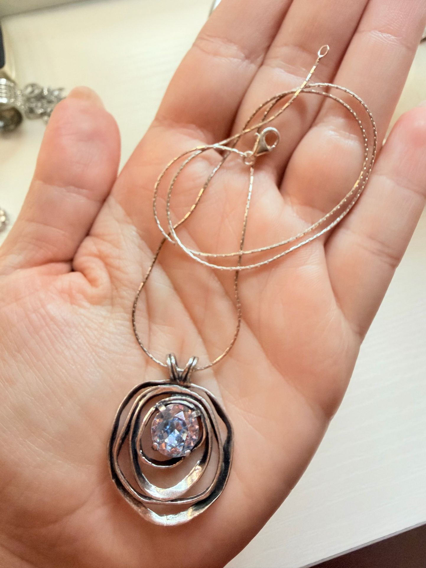 Silver Vintage Necklace