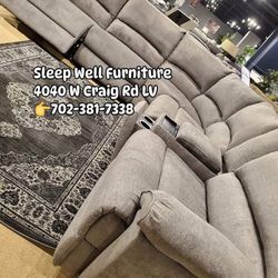 ✨️ Reclining Sectionals, Sofas ✨️ Furniture Queen Bedrooms, Dining Avail 