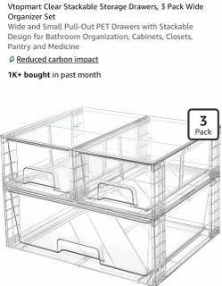 Stackable drawers