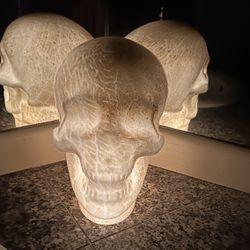 Glass skull-  Life-Size