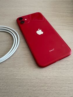 Apple iPhone 11 Red / black color factory unlocked any Carrier