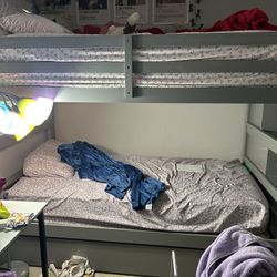 Twin/twin Bunk bed With Trundle 