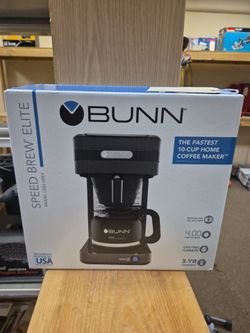 NEW Bunn Speed Brew Elite 10 Cup Home Coffee Maker CSB2