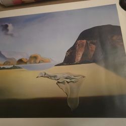 Salvador Dali The Transparent Simulacrum of the Feigned Image Art  Print 22.5"x 28.5"