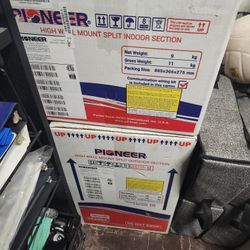 Pioneer Diamante Pro Series 12,000 BTU 19 SEER2 Ductless Mini-Split Air Conditioner Inverter+ Heat Pump Full Set 115V with 16 Ft. Kit

