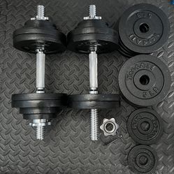 Adjustable Weights And Bench