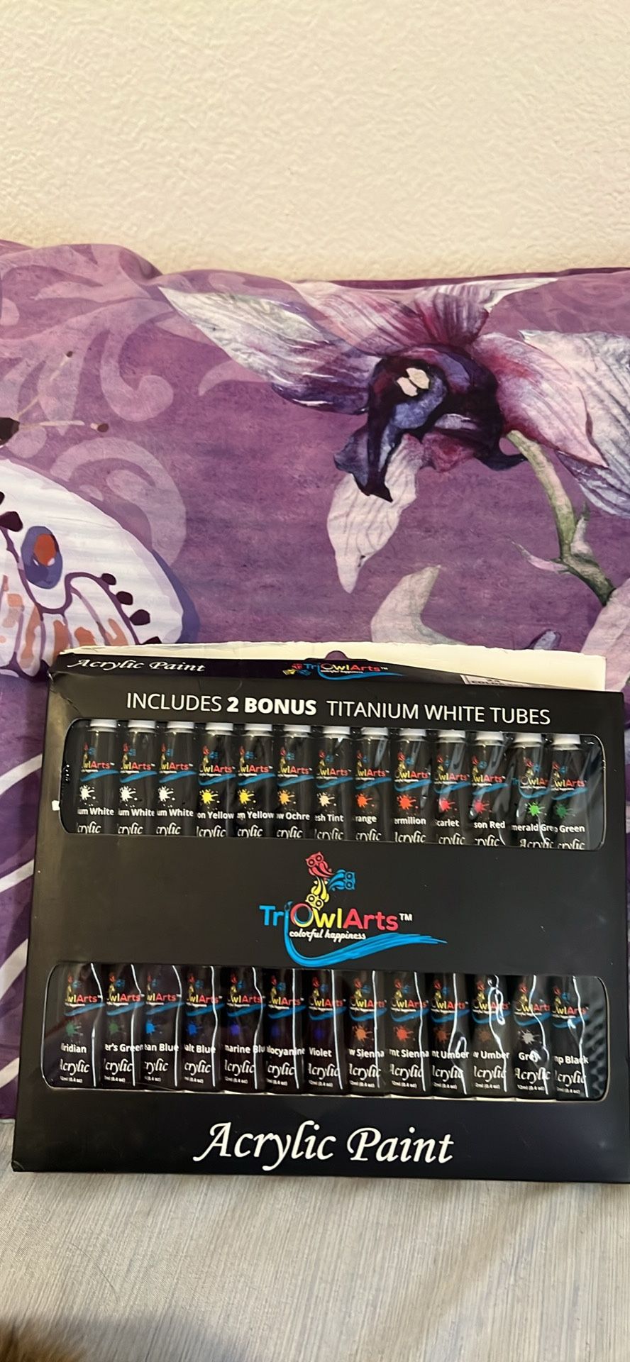 Oil Acrylic Paint Tubes