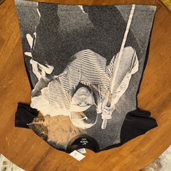 Nike Tiger Woods Tee DQ8129-010 XL Payne’s Valley Golf Graphic Black/White NWT with laundry smear