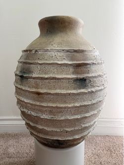 Pottery Barn Terracotta Vessel