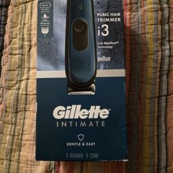 Gillette Intimate Pubic Hair Trimmer 