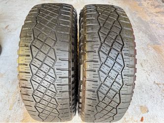 Two Tires 285/65/20 Goodyear Wrangler Territory RT Acoustic with 65-75% Left Cybertruck