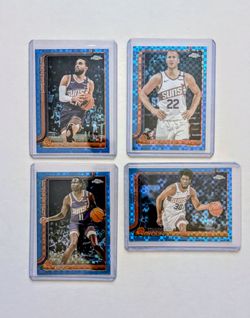 Phoenix Suns Blue X-Fractor card lot