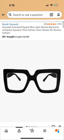 Oversized Square Clear Glasses Vector Minions Velma scooby doo