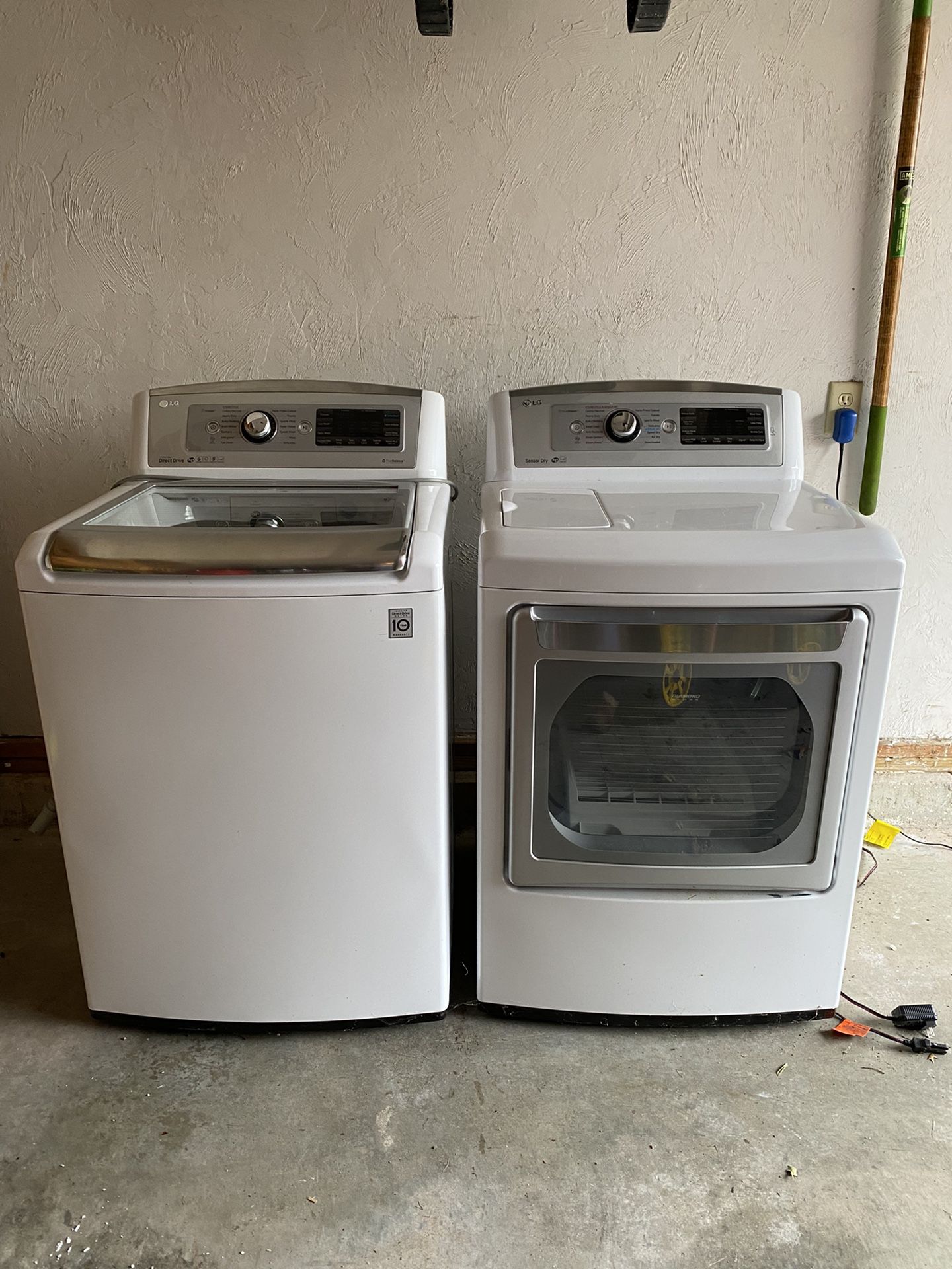 LG he Washer & Dryer