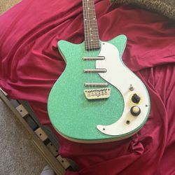 Danelectro Stock ‘59 Electric Guitar Vintage Aqua 