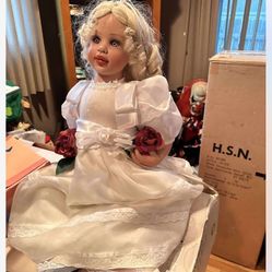 Porcelain Collectible Doll $100 Have Large Collection At Discount Prices