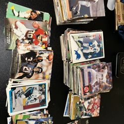 Vintage 1992-96 Football Hockey Basketball Baseball Cards 