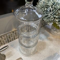 Stackable Apothecary Jars With Lid