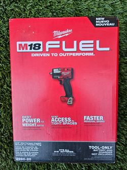 MILWAUKEE M18 FUEL 3/8" BRAND NEW