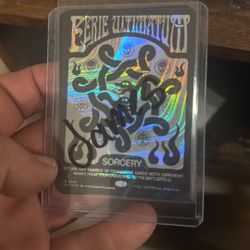 magic the gathering eerie ultimatum halo foil