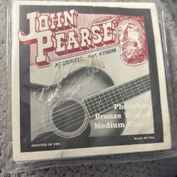  New John Pearse Acoustic Guitar Strings 