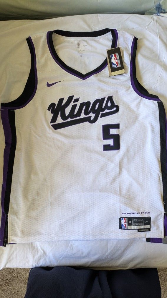 Sacramento Kings Authentic De'Aaron Fox 5 Jersey XXL