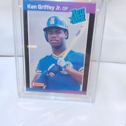 Authentic 1989 Donruss Ken Griffey Jr Mint Condition Bccg 10