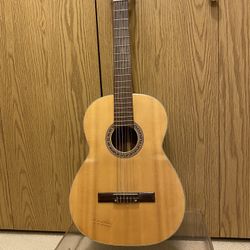 Used Strickland Full Size Nylon String Classical Guitar