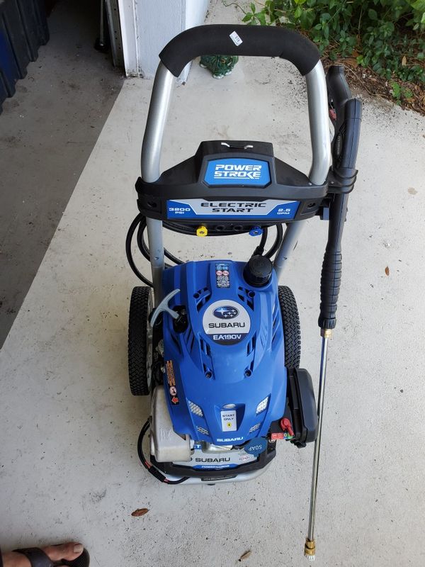 Subaru push button start,3200psi gas pressure washer, for Sale in Brandon, FL OfferUp