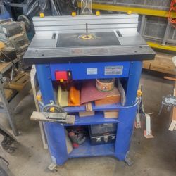 Central Machinery 91130 Router W/Table  Wood Work Machinery .