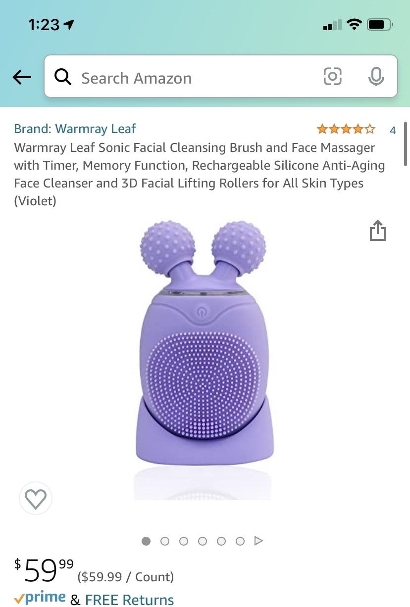 Facial Cleansing Brush and Face Massager