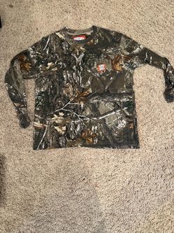 CAMO/WOOD LONGSLEEVE
