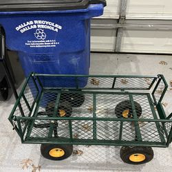 Green Wire Wagon