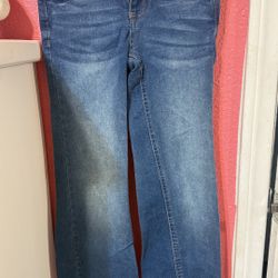 YMI Women's Bootcut Jeans in Blue