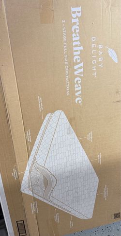 BABY DELIGHT Breathe Weave 2 - STAGE FULL SIZE crib mattress brand new