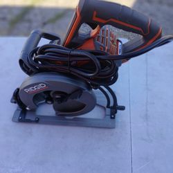Sierra Sircular Ridgid De Luz 7 Un Curto 