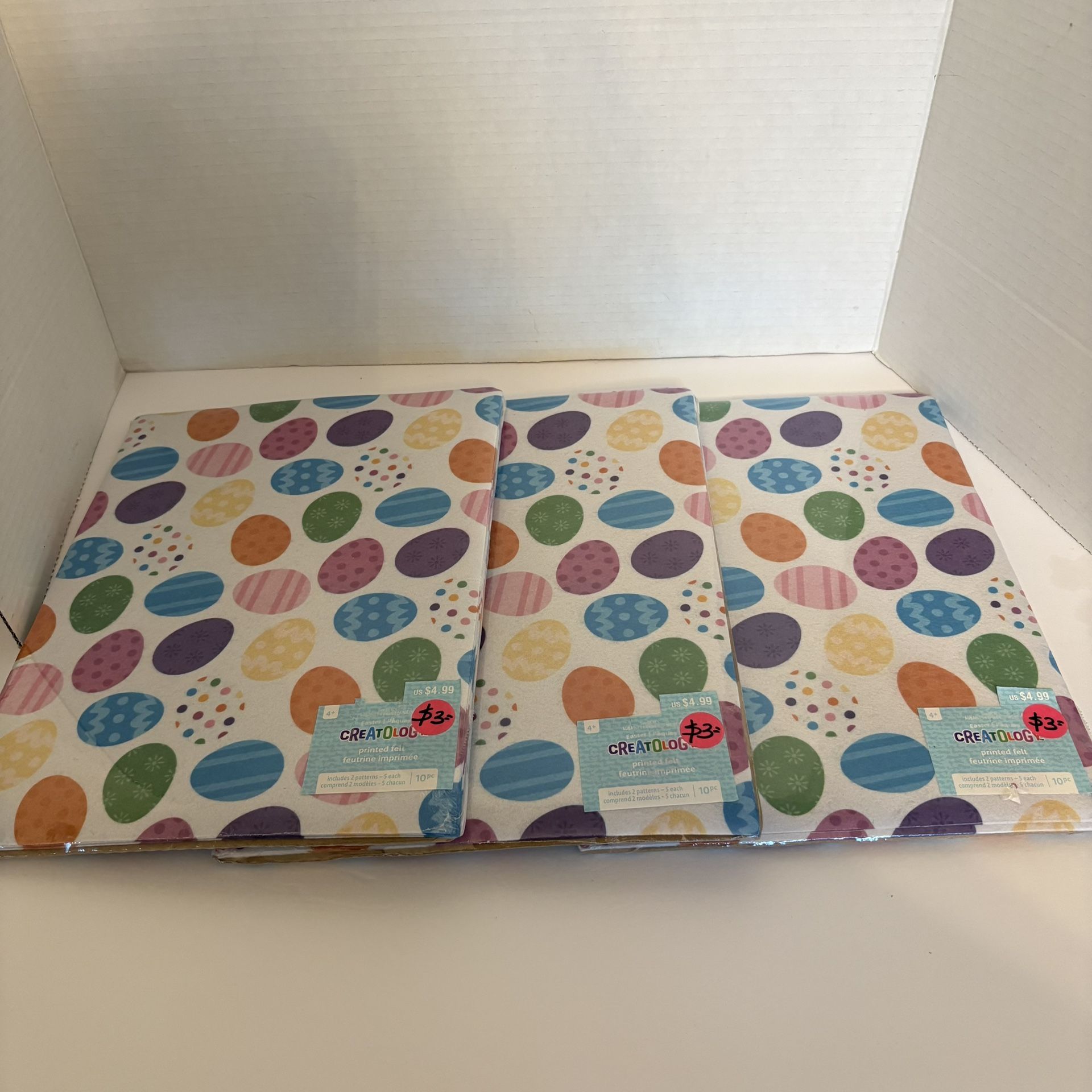 3 Easter Felt Packs