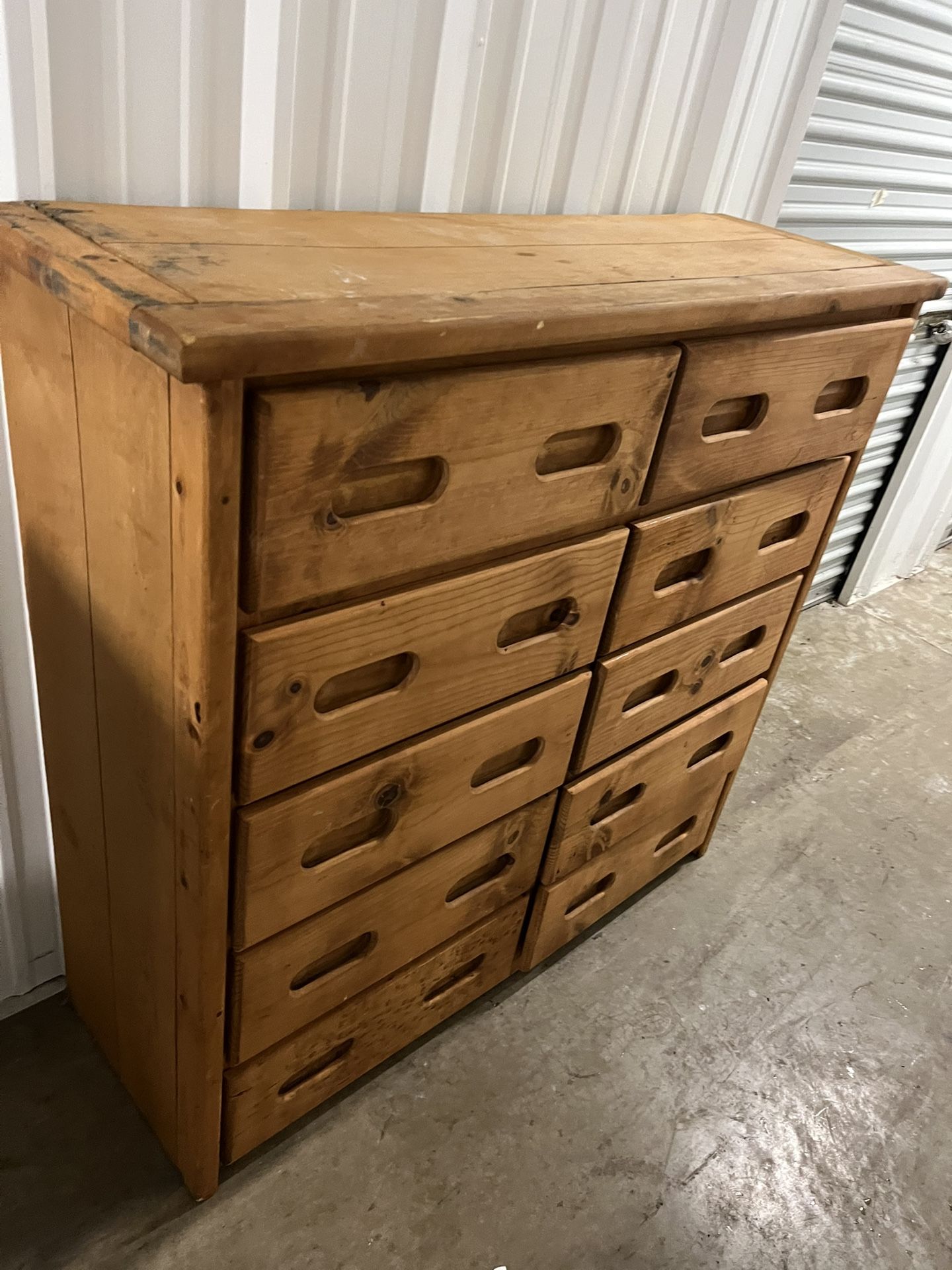 Dresser Oak wood Solid