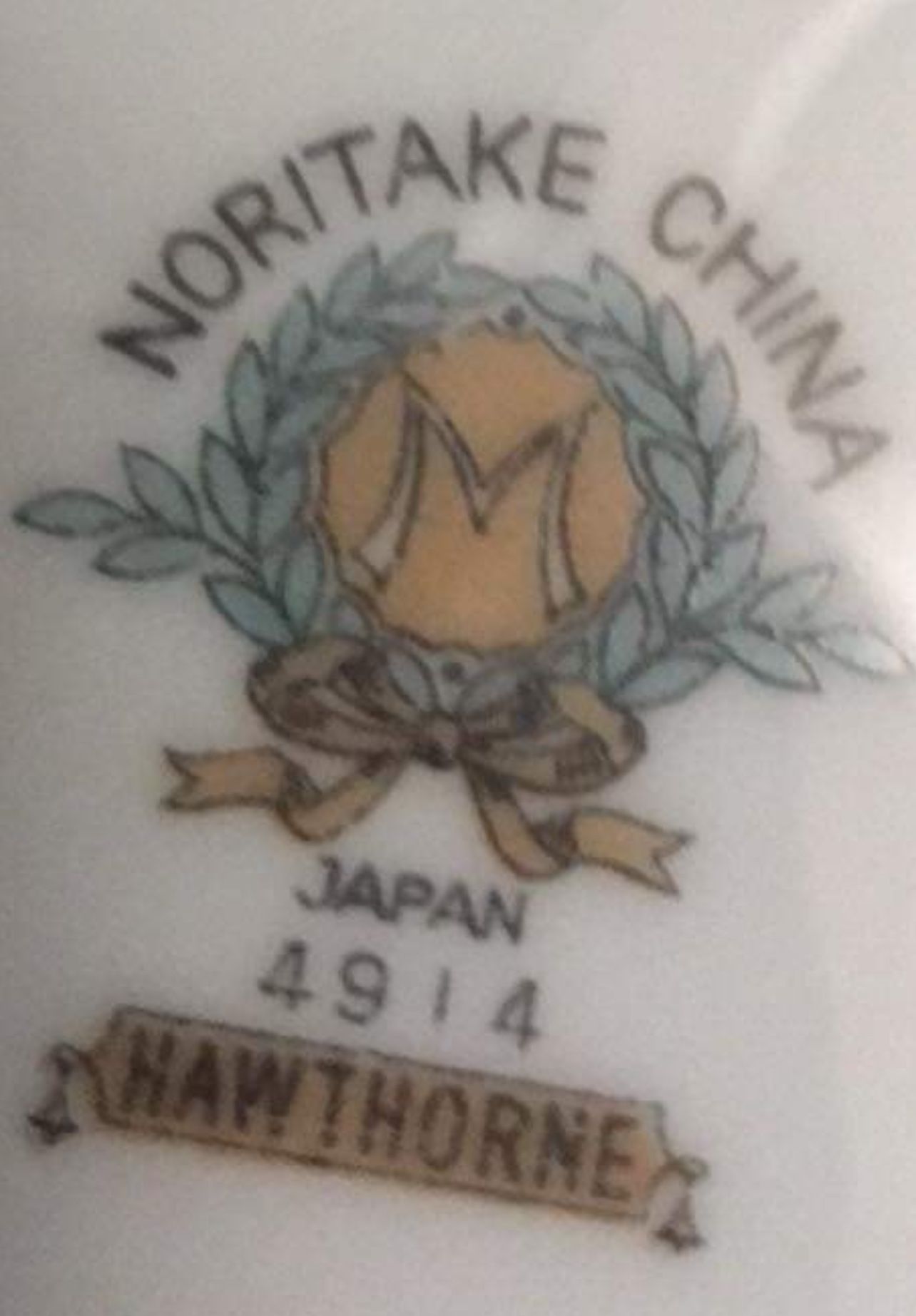 Vintage Noritaki Bone China
