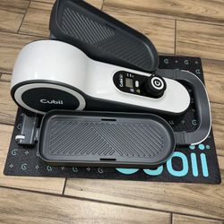 Cubii Go Seated Elliptical White Teal Or Blue