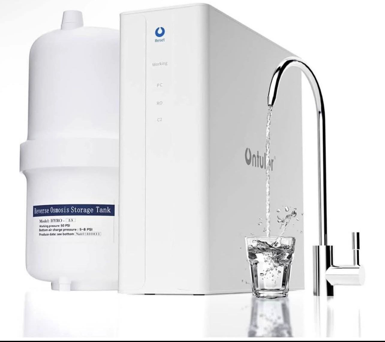 Kitchen Water purifier, water filter Ontulor S3OP RO Reverse Osmosis Water Purifier