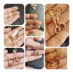 18k Gold Plated Earring 