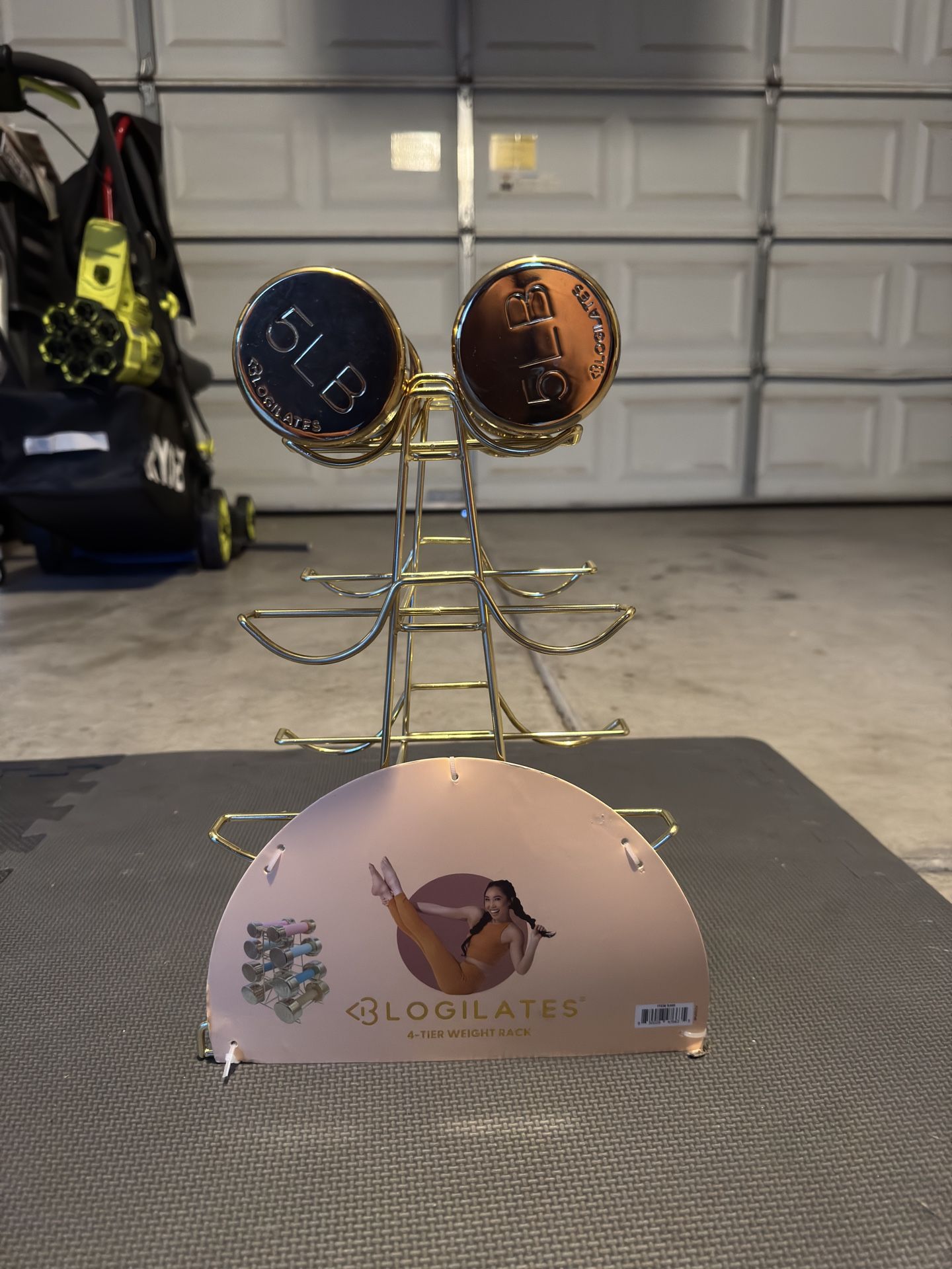 4-Tier Weight Rack With 5lb Set