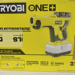 Ryobi 18v Electrostatic Sprayer (Tool Only)