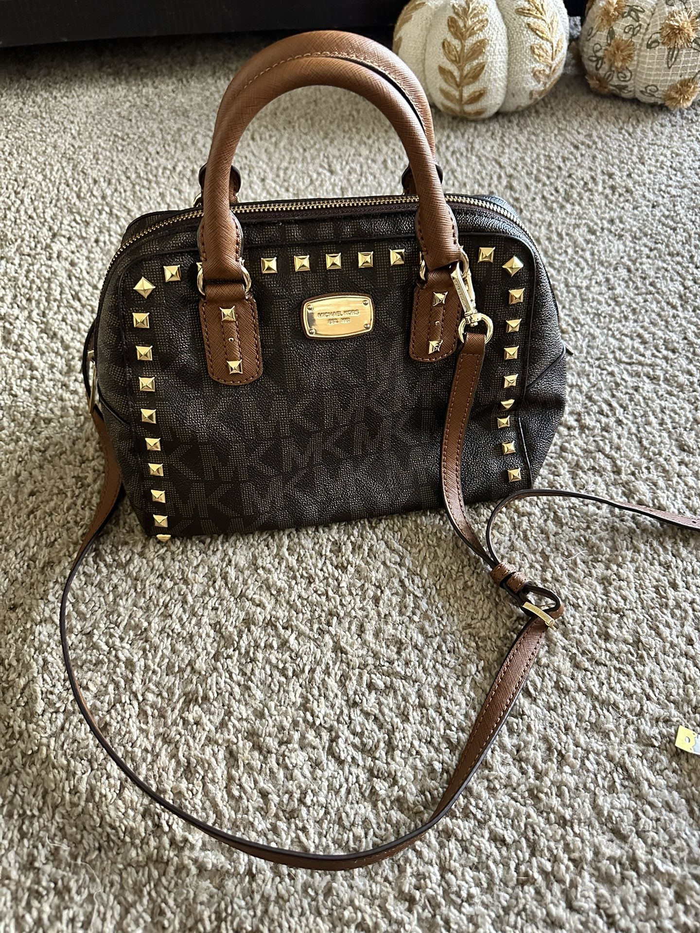 Brown Micheal Kors Purse